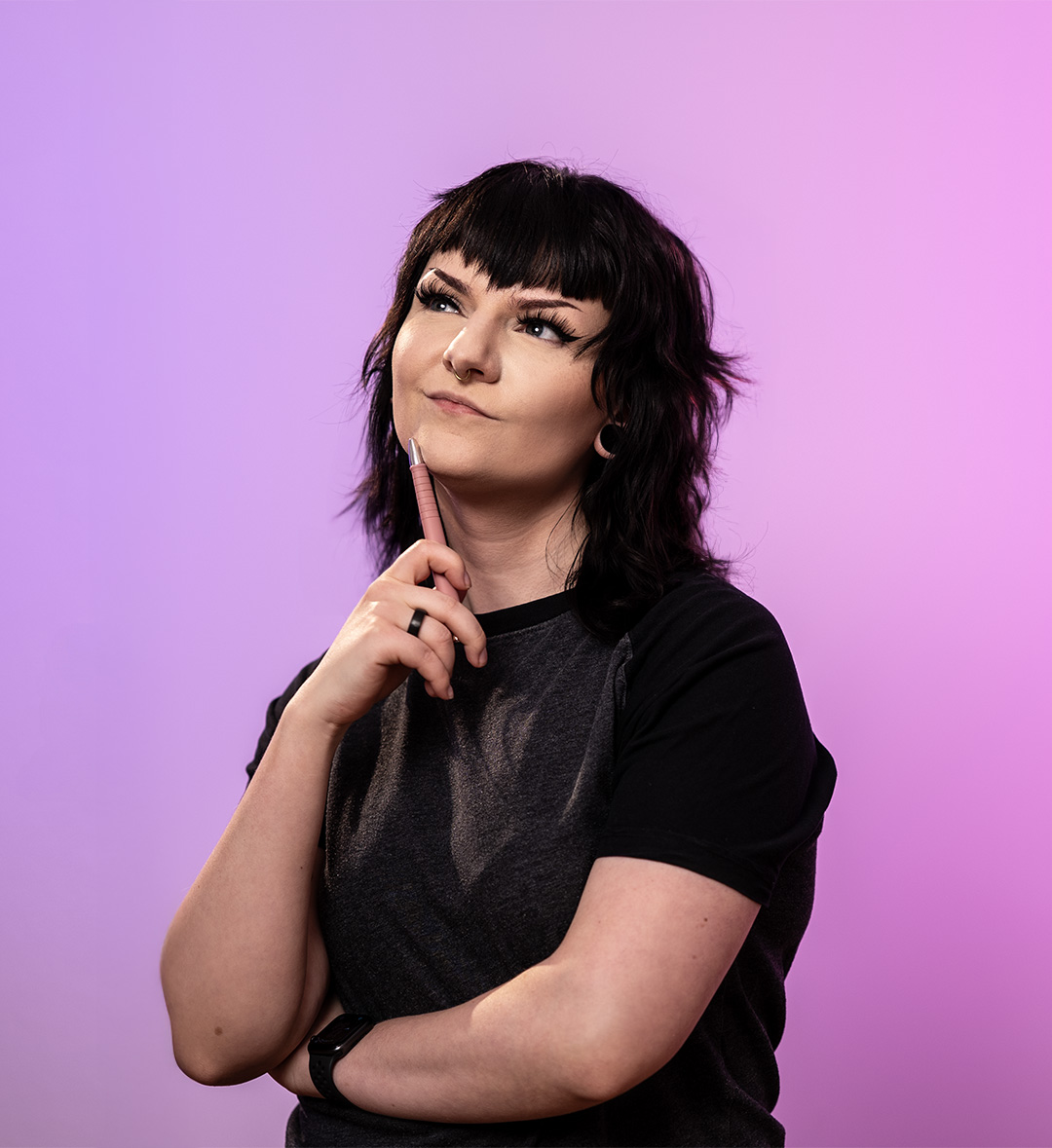 portrait of Juli